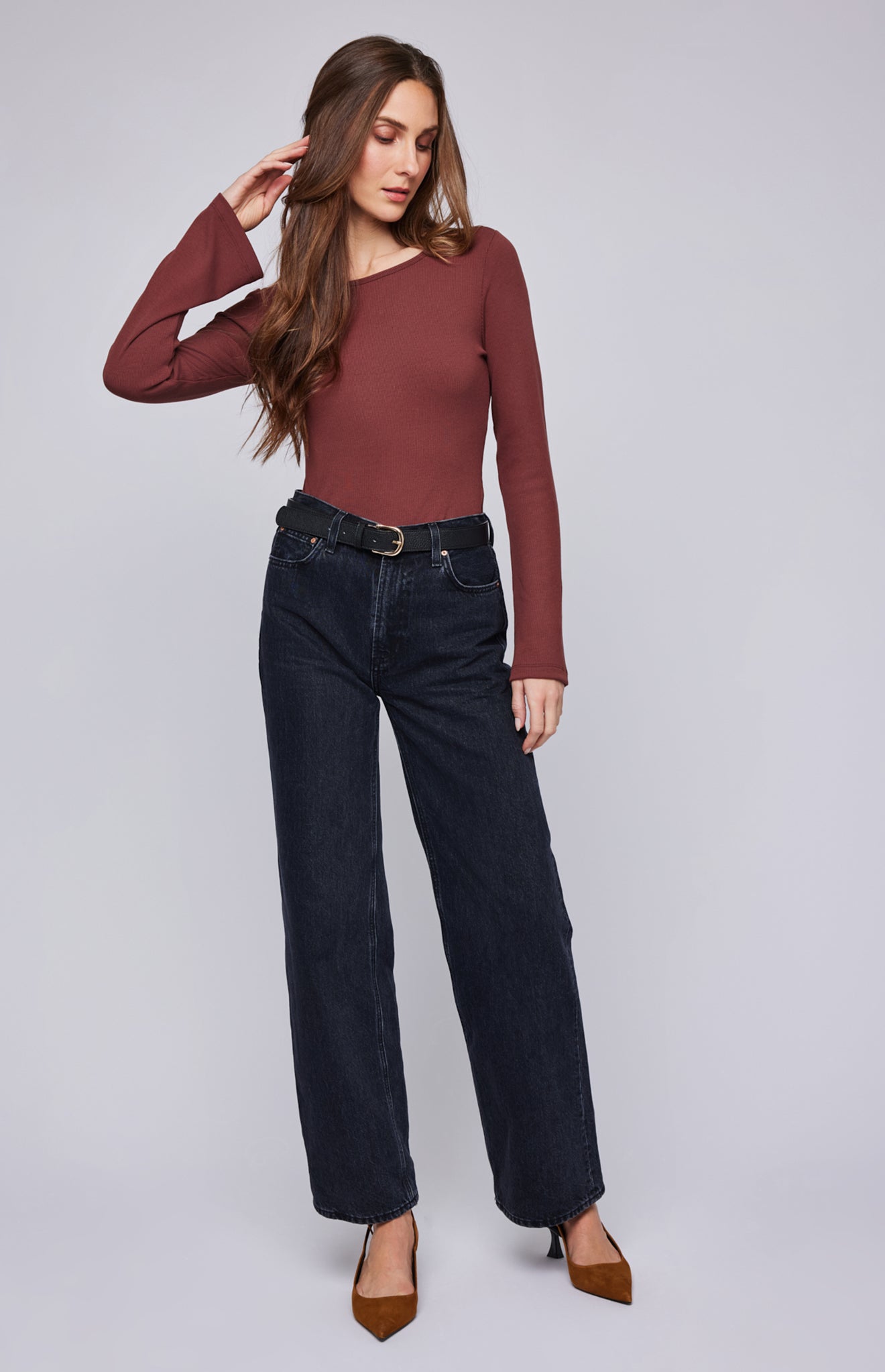 Delilah Top|color:Cinnamon