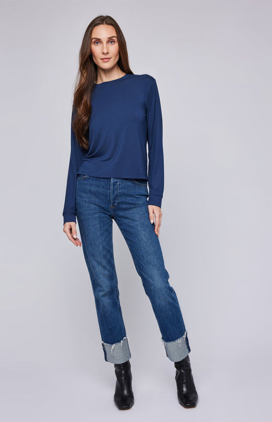 Trudy Top|color:Navy