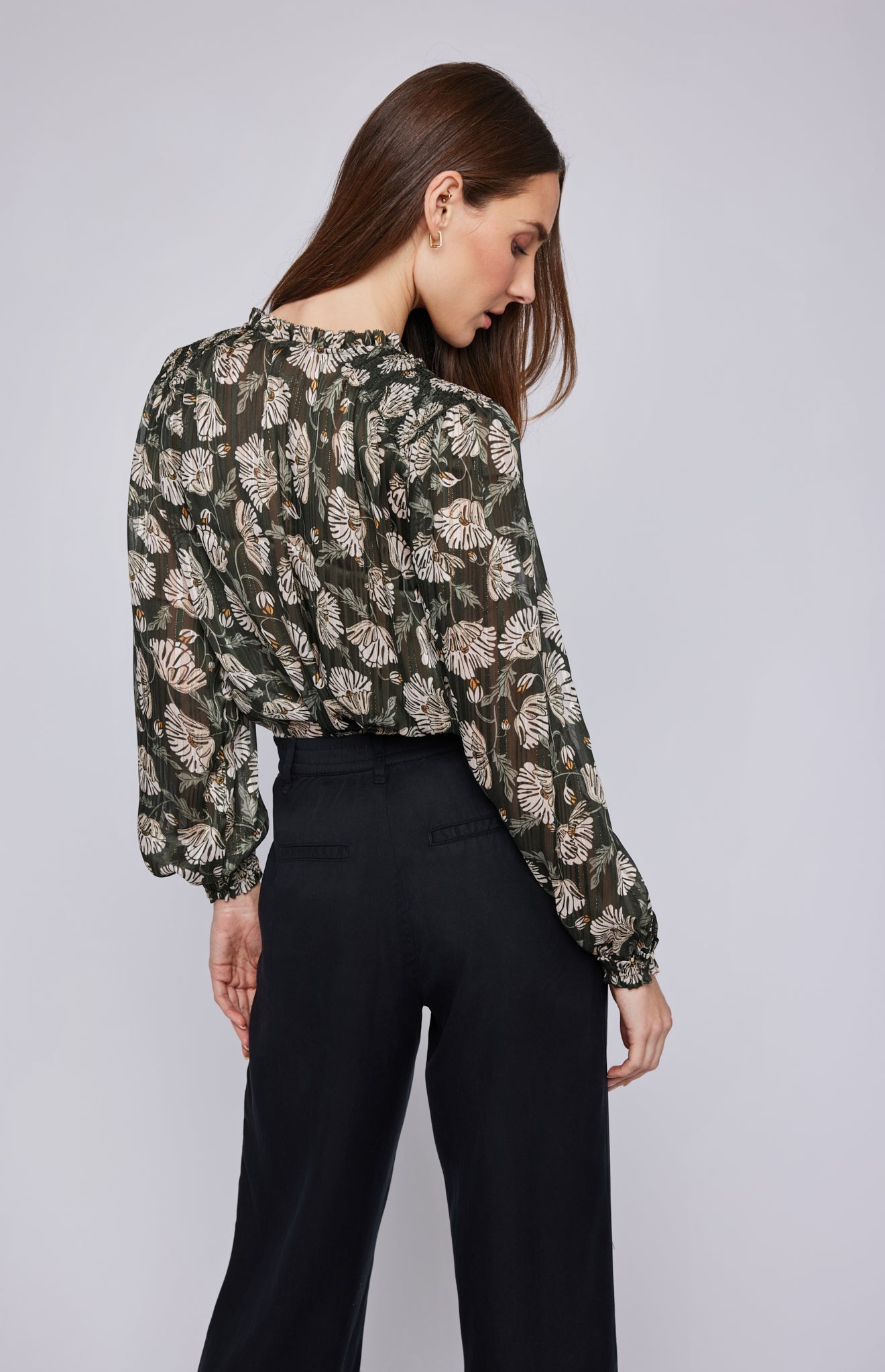 Sasha Blouse|color: Ranger Floral