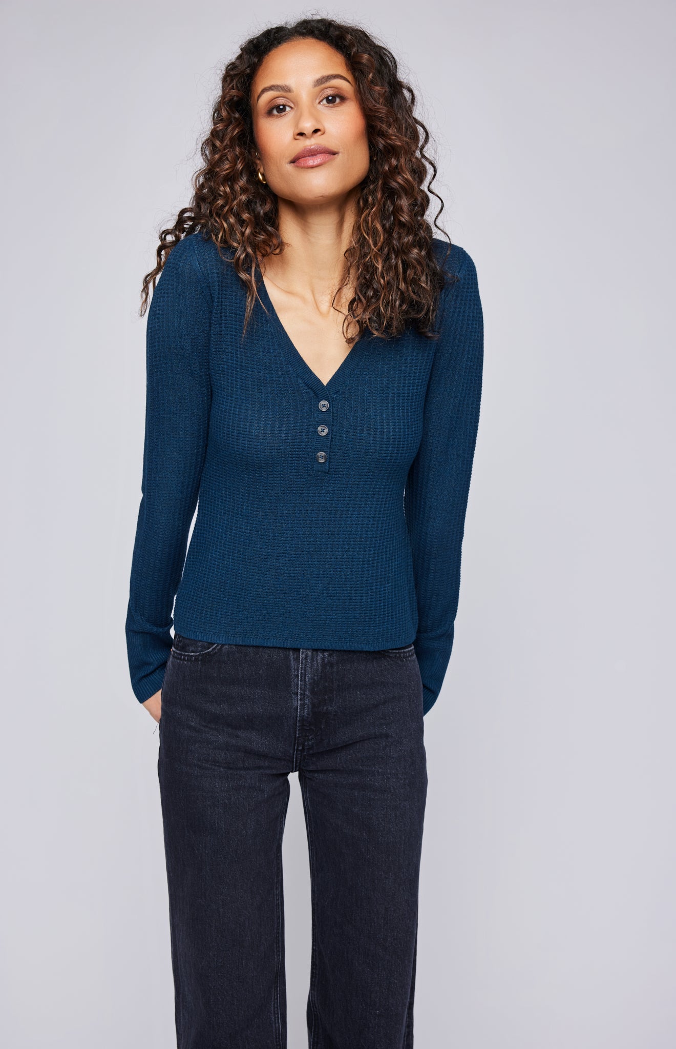 Abigail Pullover|color:Navy