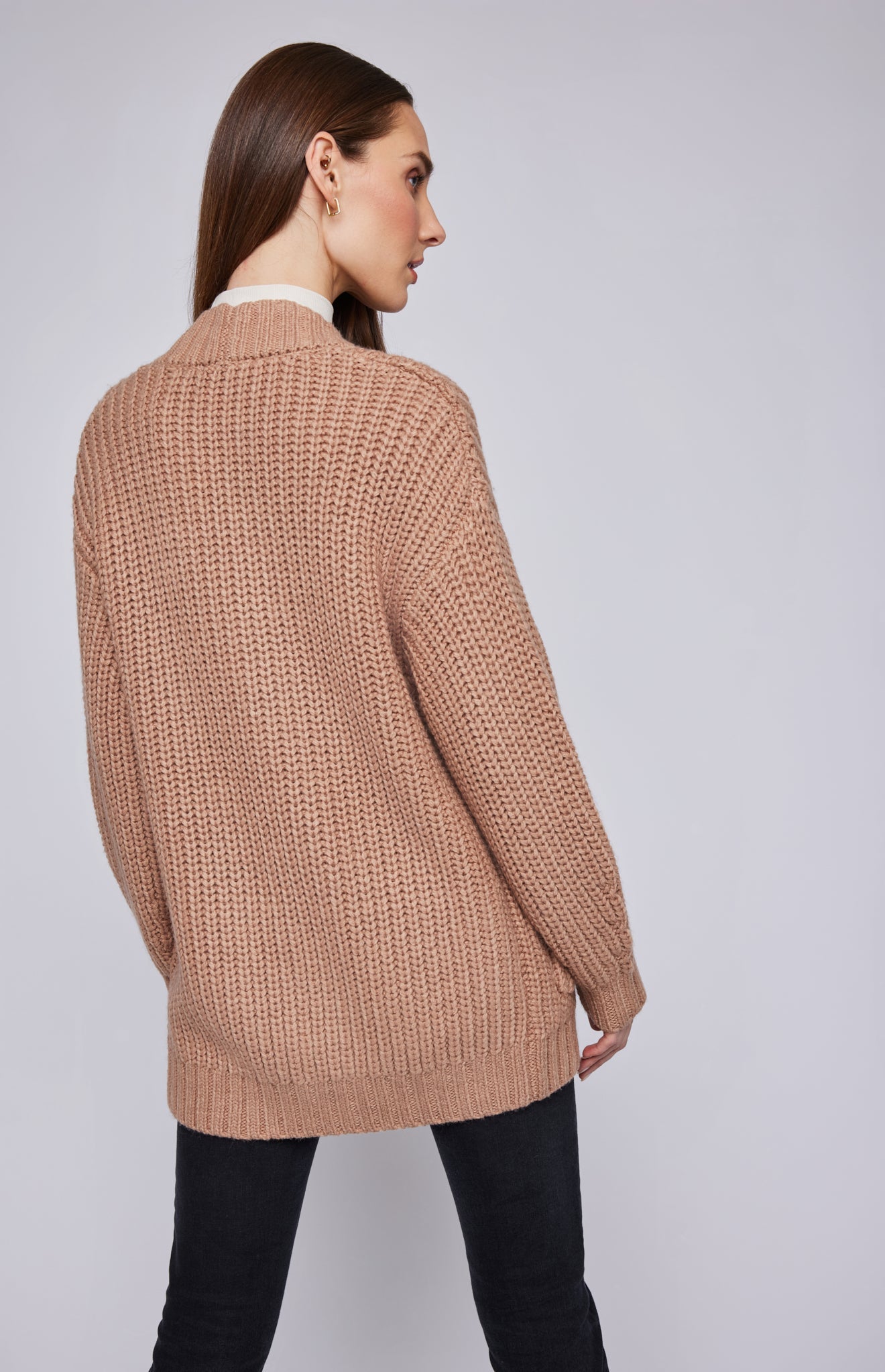 Lauren Cardigan|color:Camel