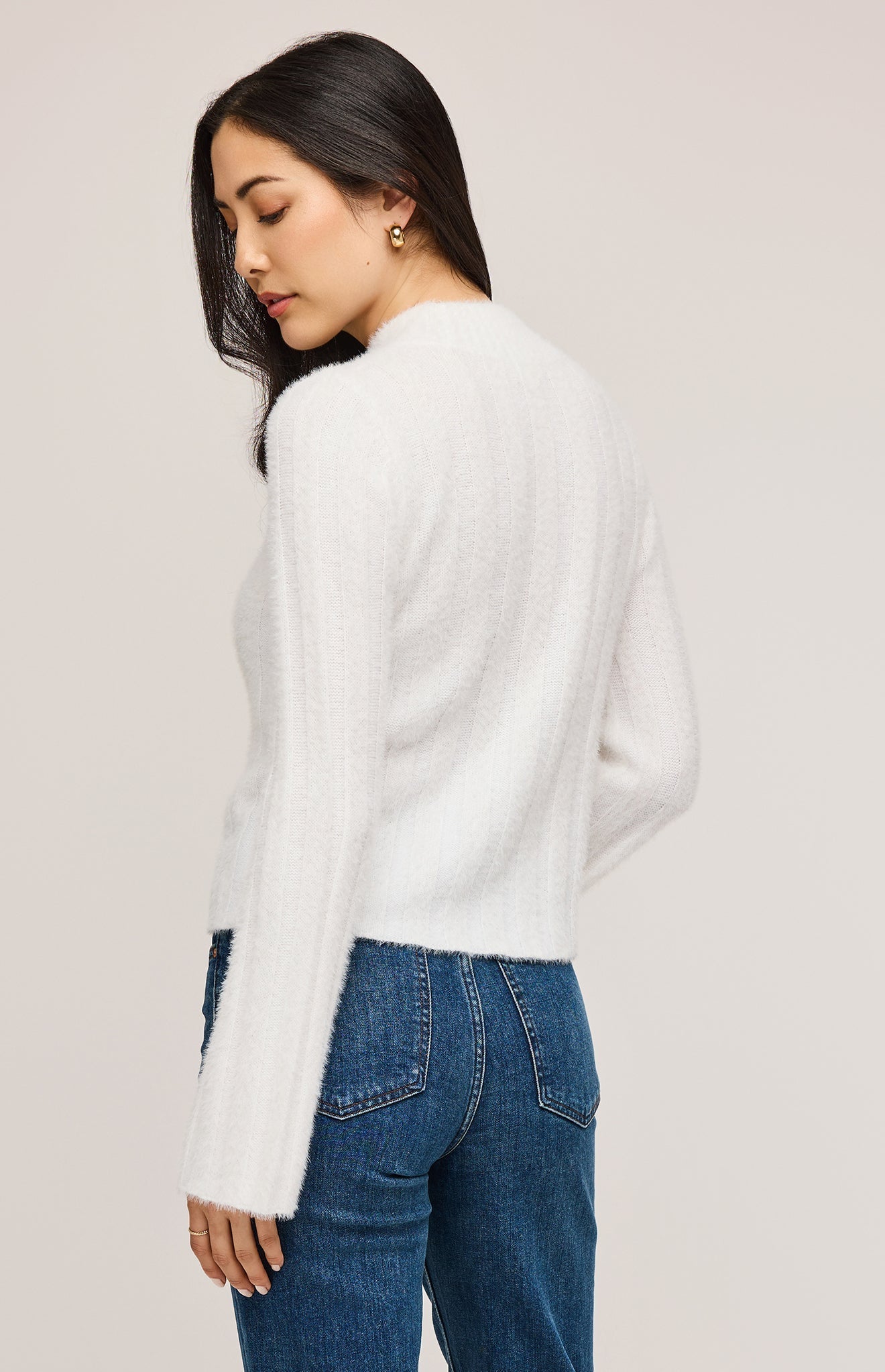 Jace Pullover Sweater|color:White