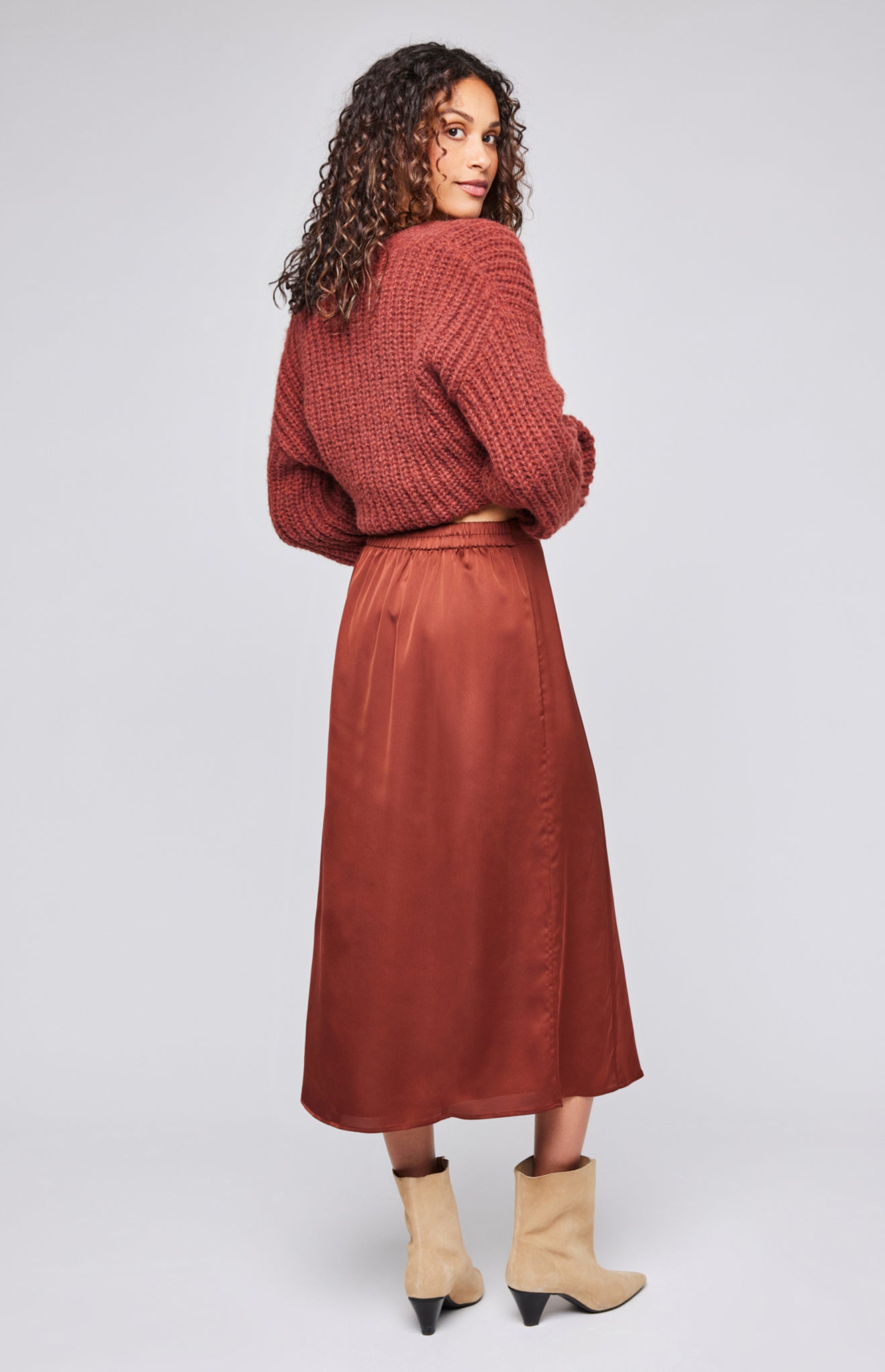 Lindy Skirt|color:Cinnamon