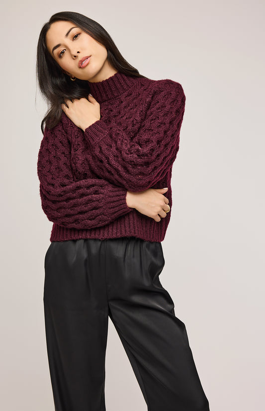 Saturn Pullover Sweater|color:Rum