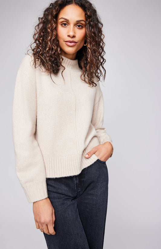 Crane Pullover|color:Heather Bone