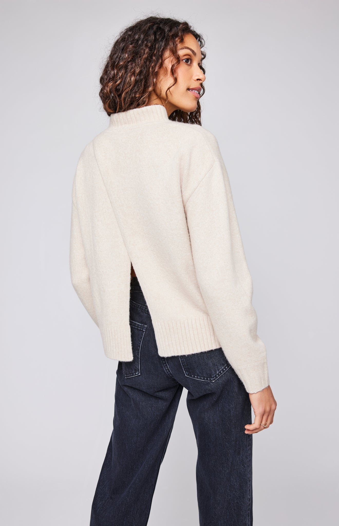 Crane Pullover|color:Heather Bone