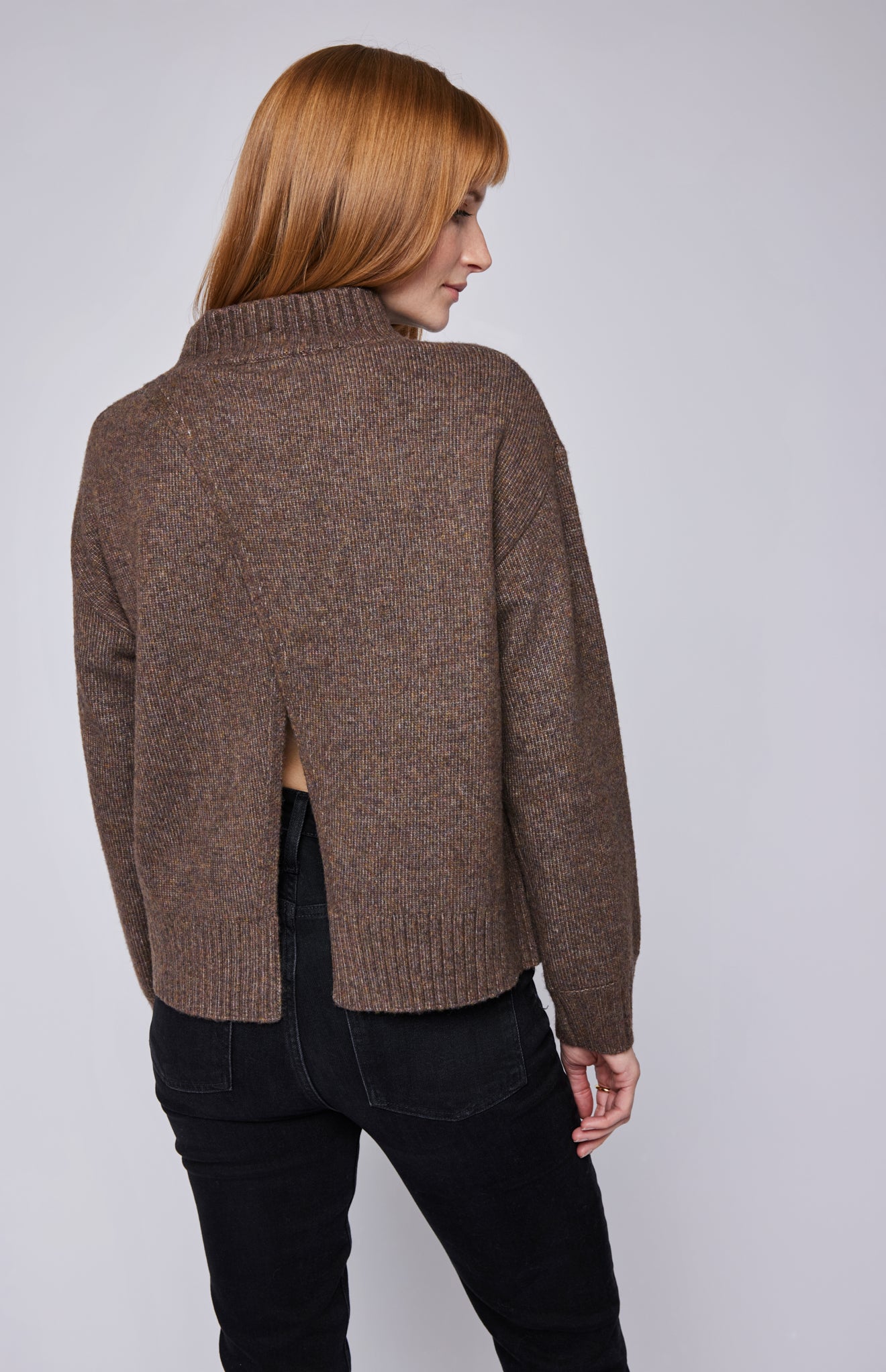 Crane Pullover|color:Heather Woodland