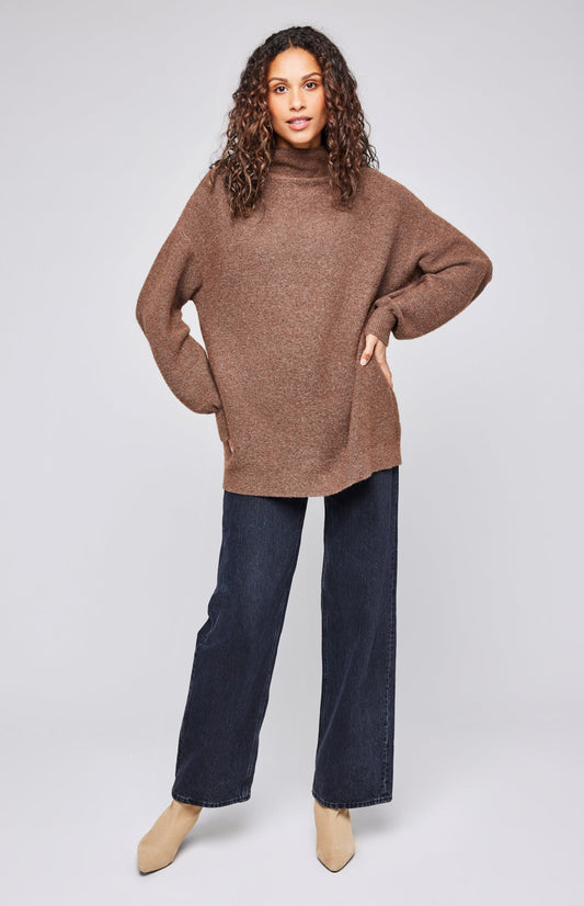 Jones Pullover|color:Heather Nutmeg