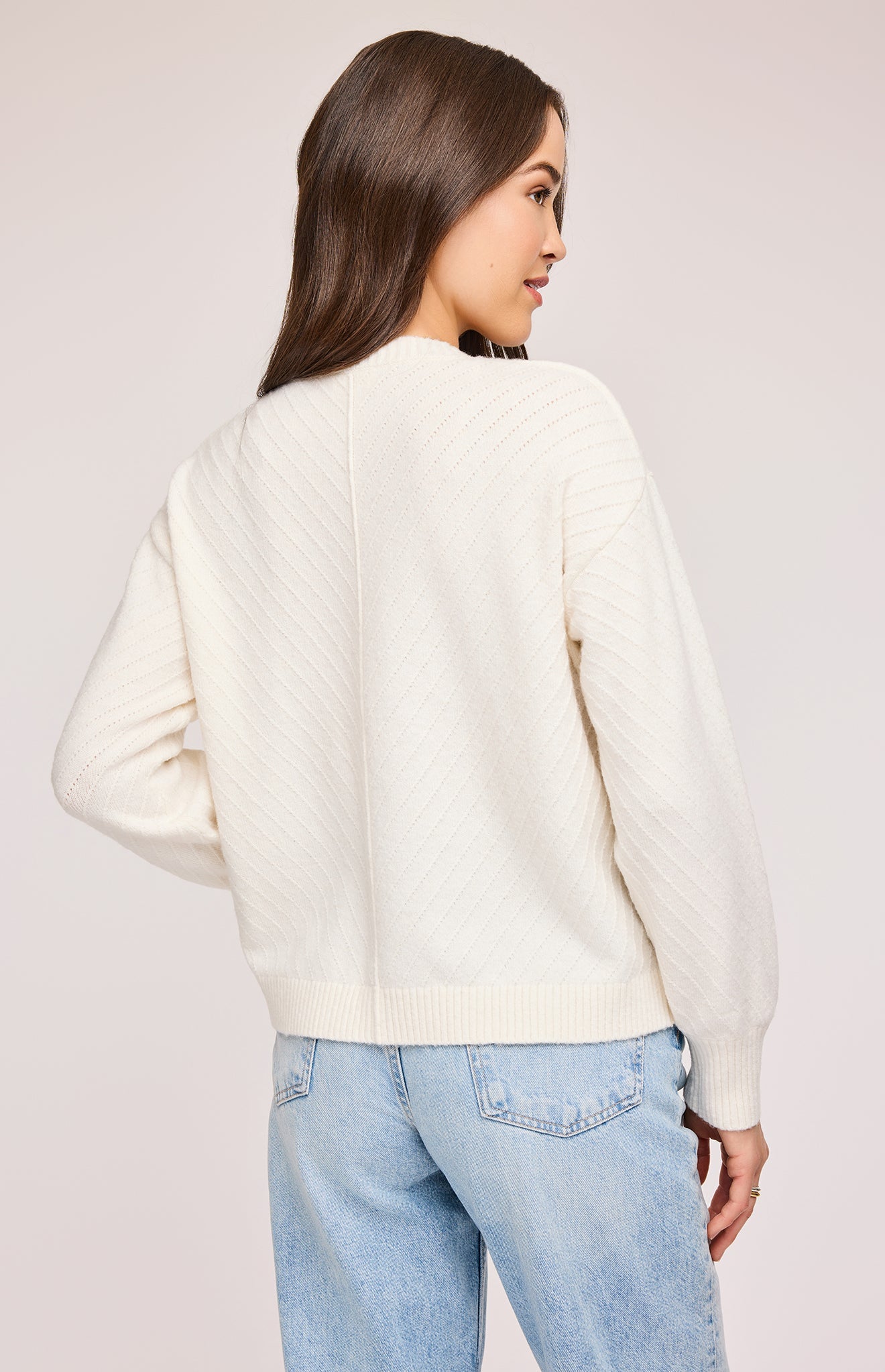 Leonie Cardigan|color:Cream