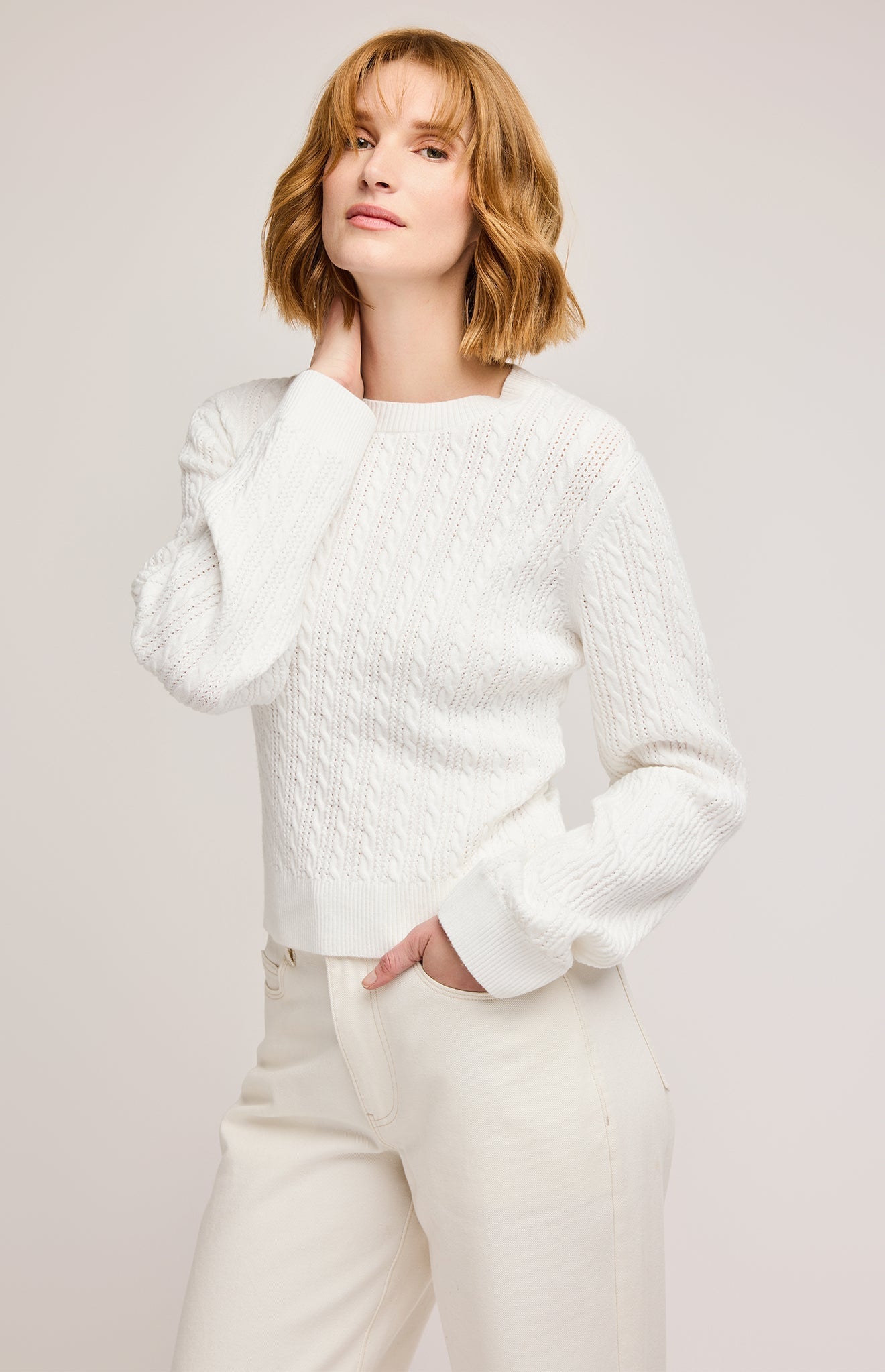 Janice Crew Neck Pullover