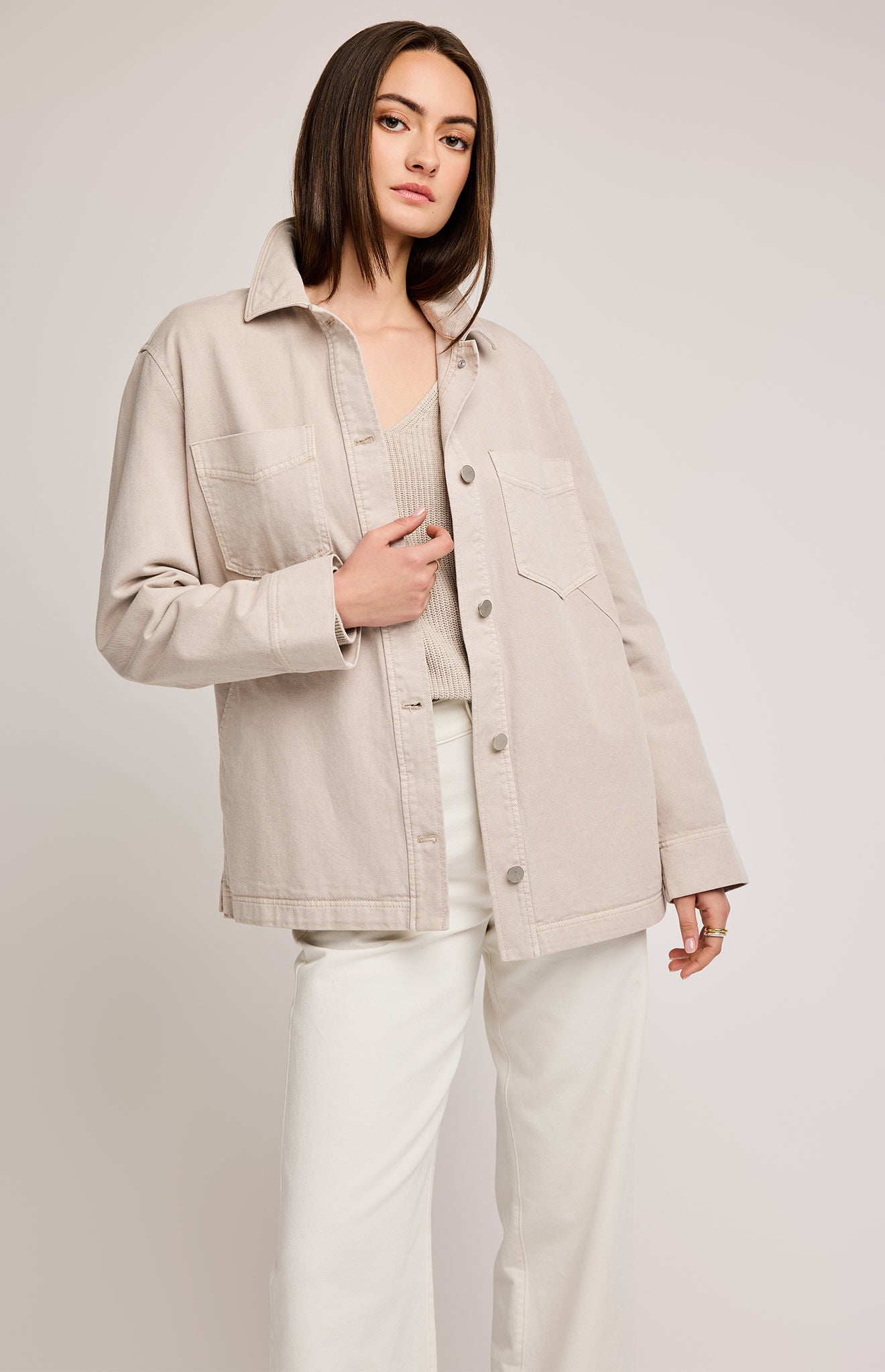 Caspian Jacket|color:Pebble