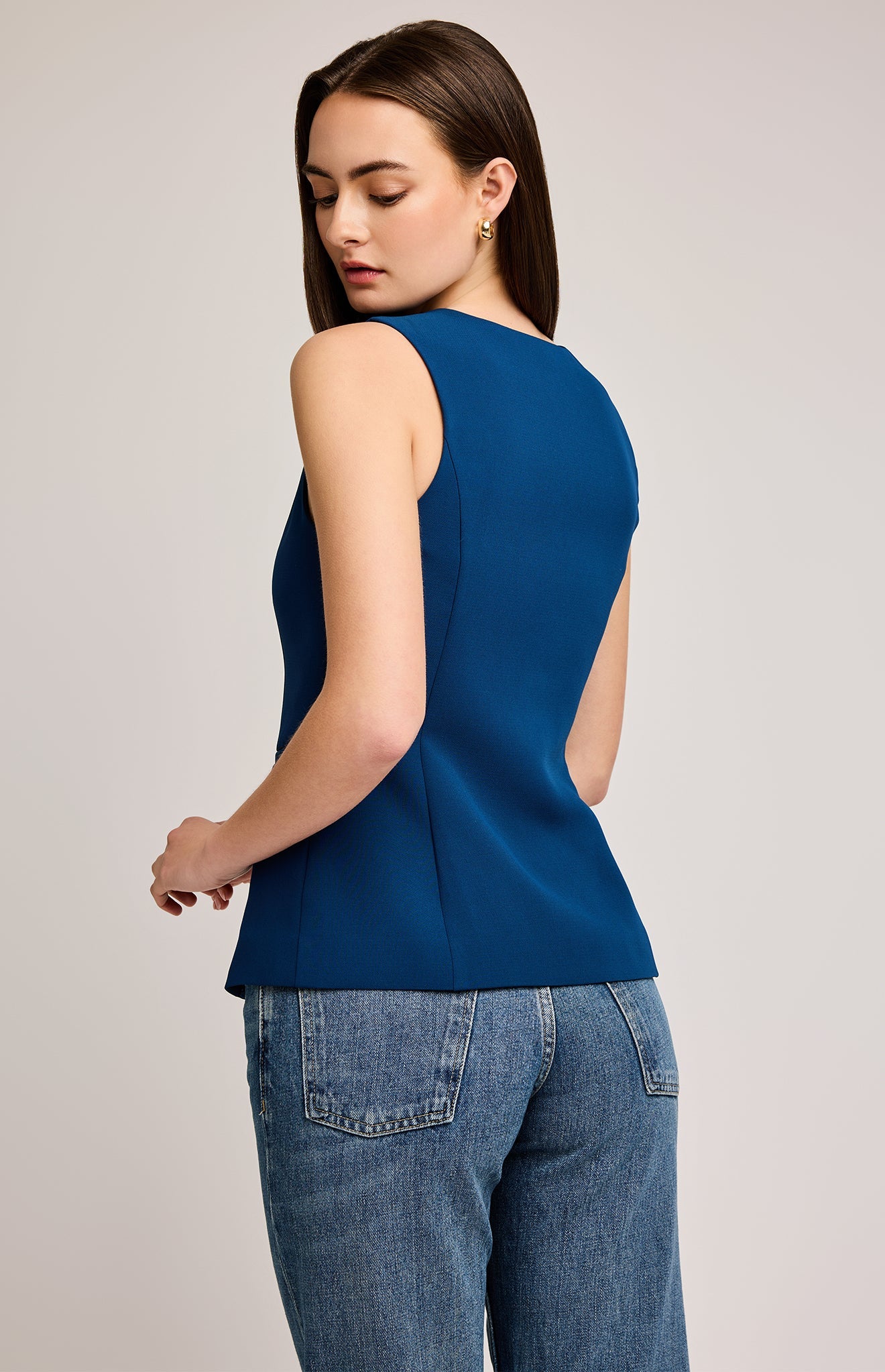 Vivian Vest|color:Nautical