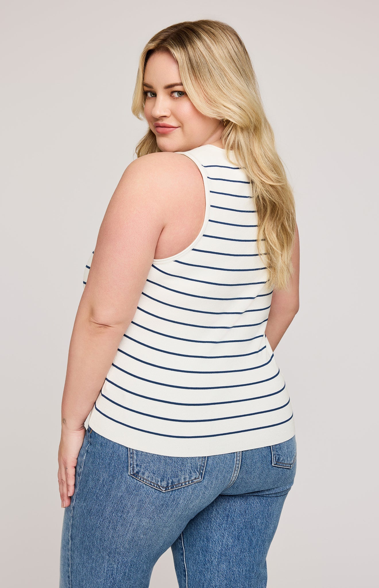 Sierra Tank|color:Nautical Stripe