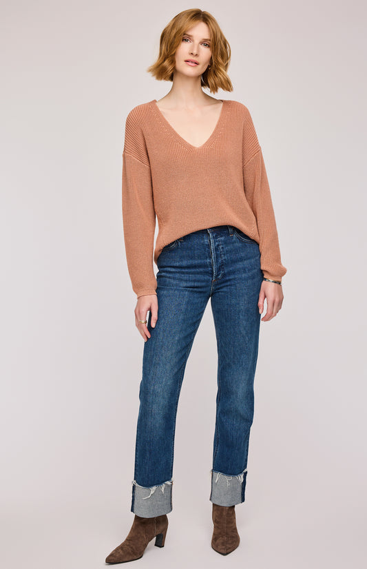 Tucker Pullover Sweater|color:Cork