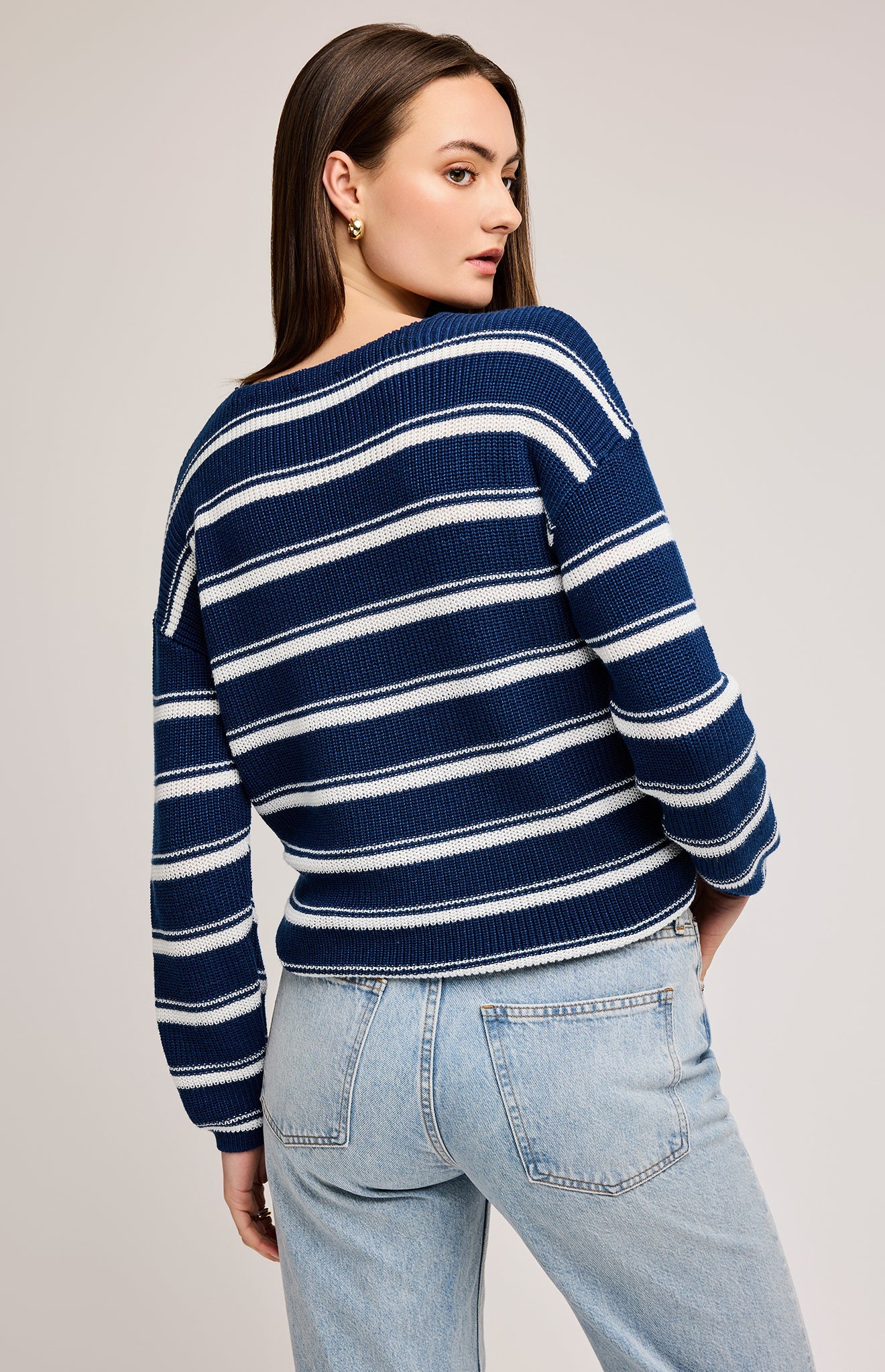 Tucker Pullover Sweater|color:Nautical Stripe