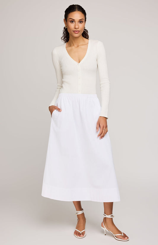 Geneva Skirt|color:White