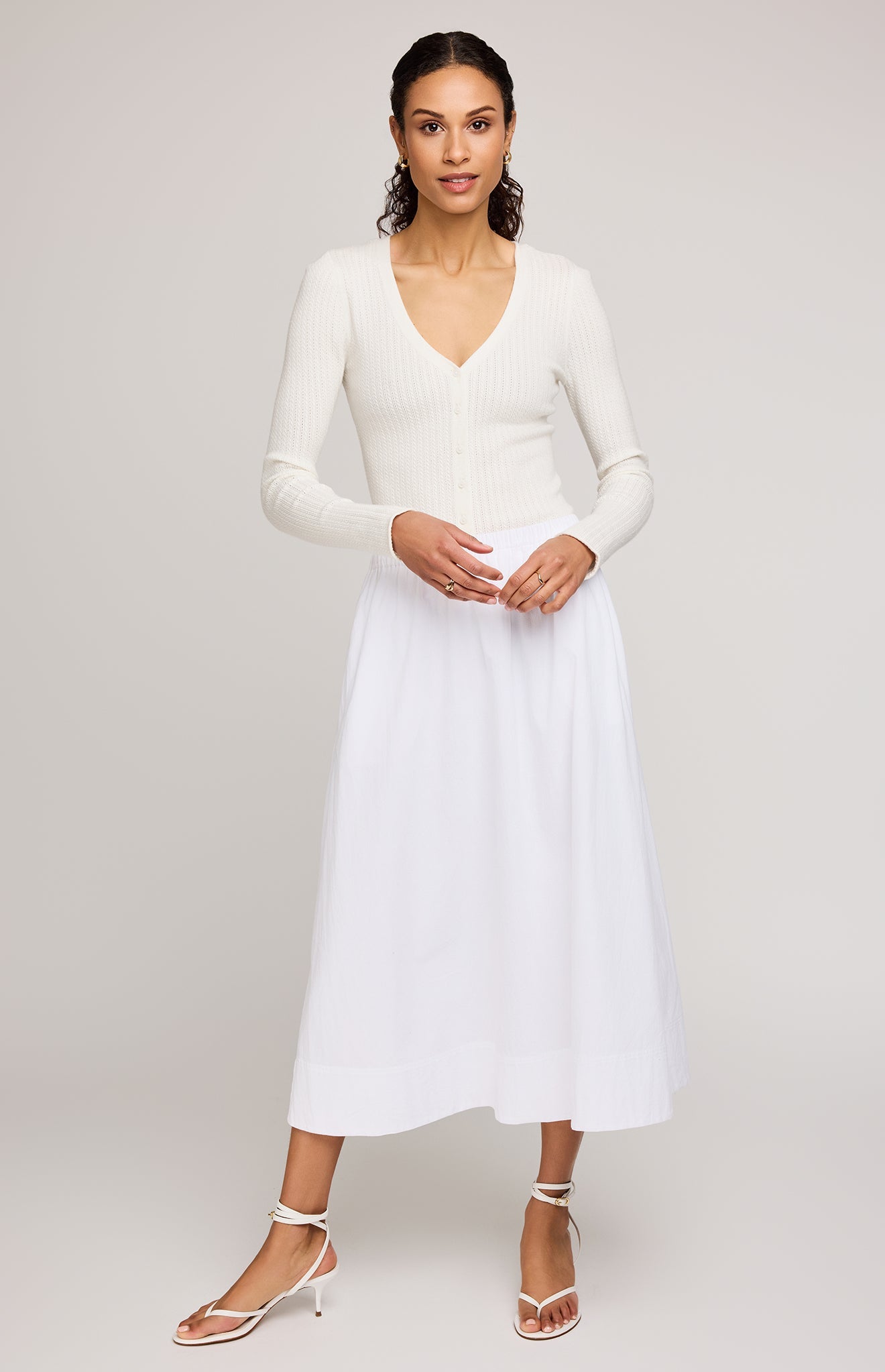 Geneva Skirt|color:White