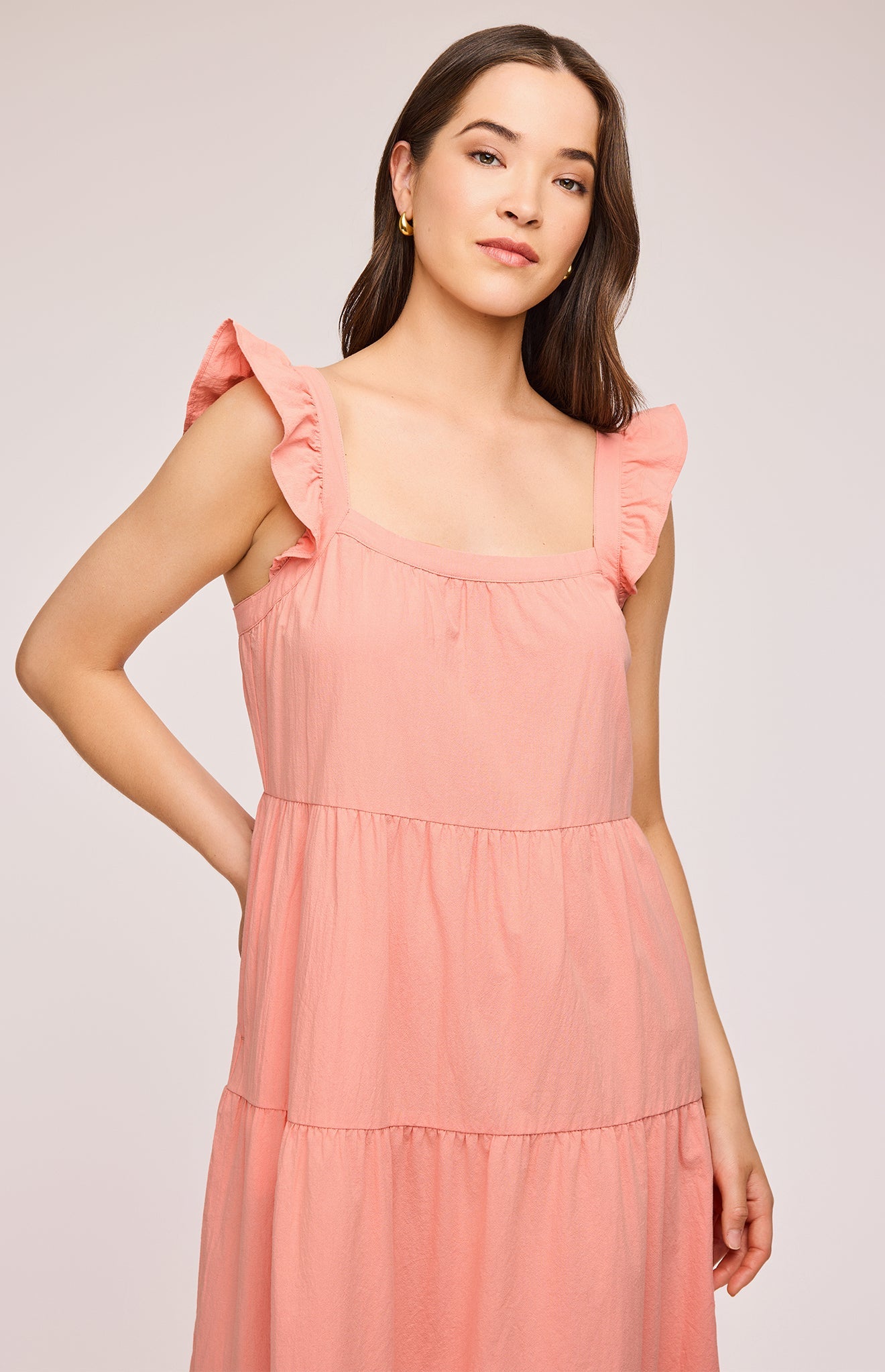 Calipso Dress|color:Bellini 