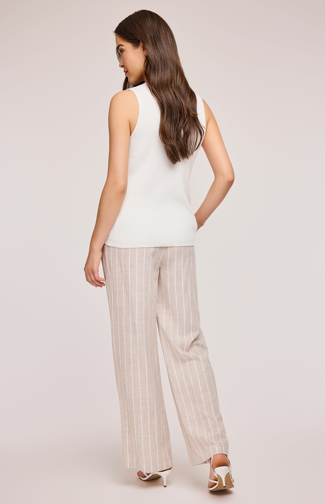 Finley Linen Pant|color:Linen Stripe