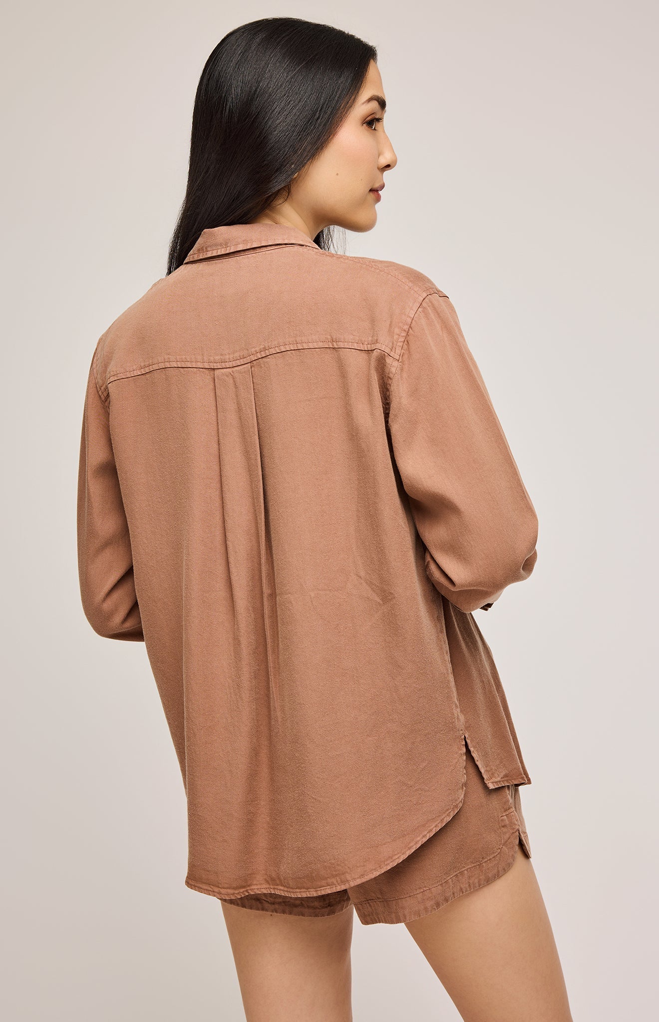 Ozzy Button Up Shirt|color:Desert
