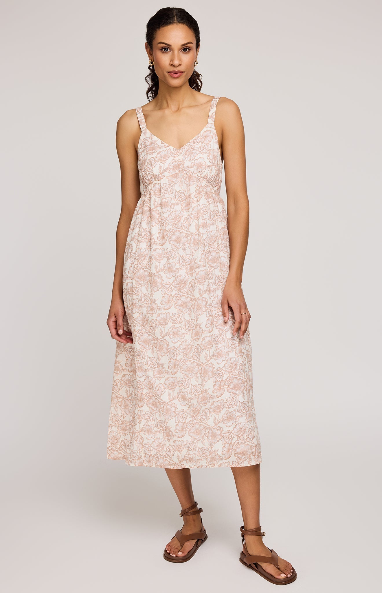 Rosalie Floral Midi Dress
