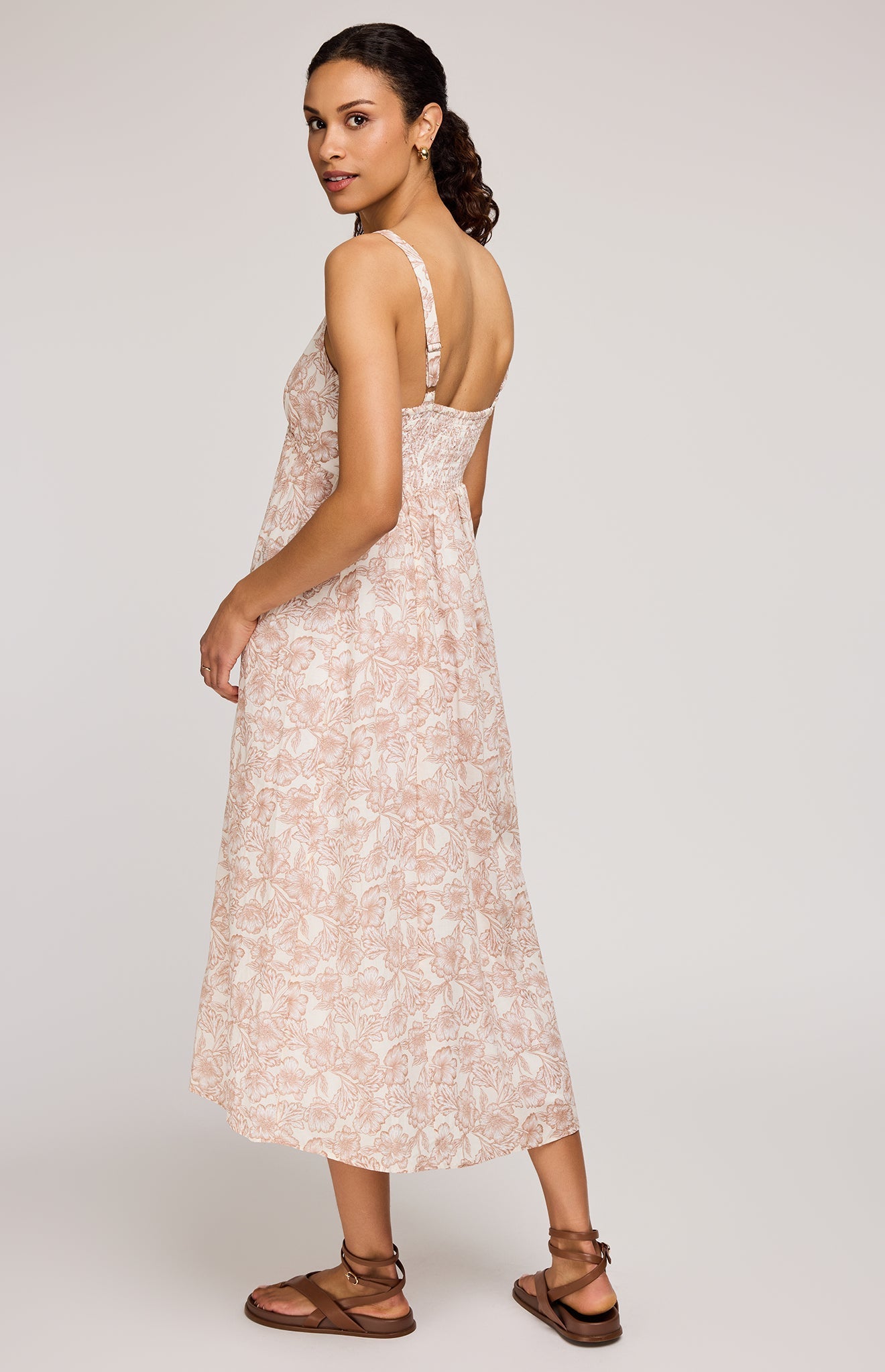Rosalie Floral Midi Dress