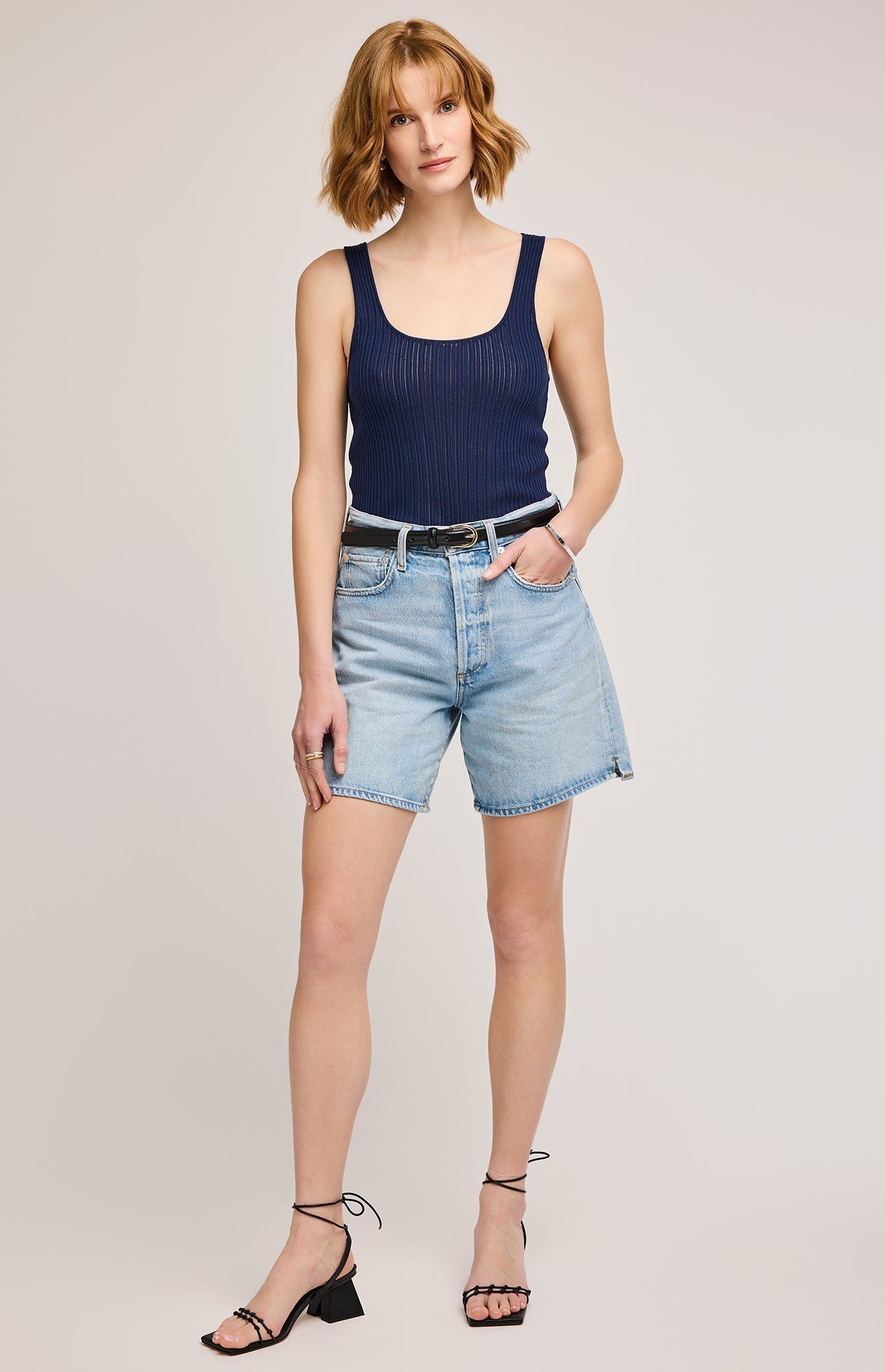 Gala Tank|color:Navy