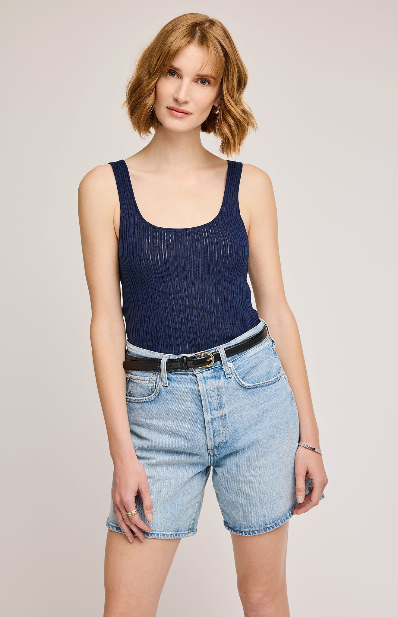 Gala Tank|color:Navy