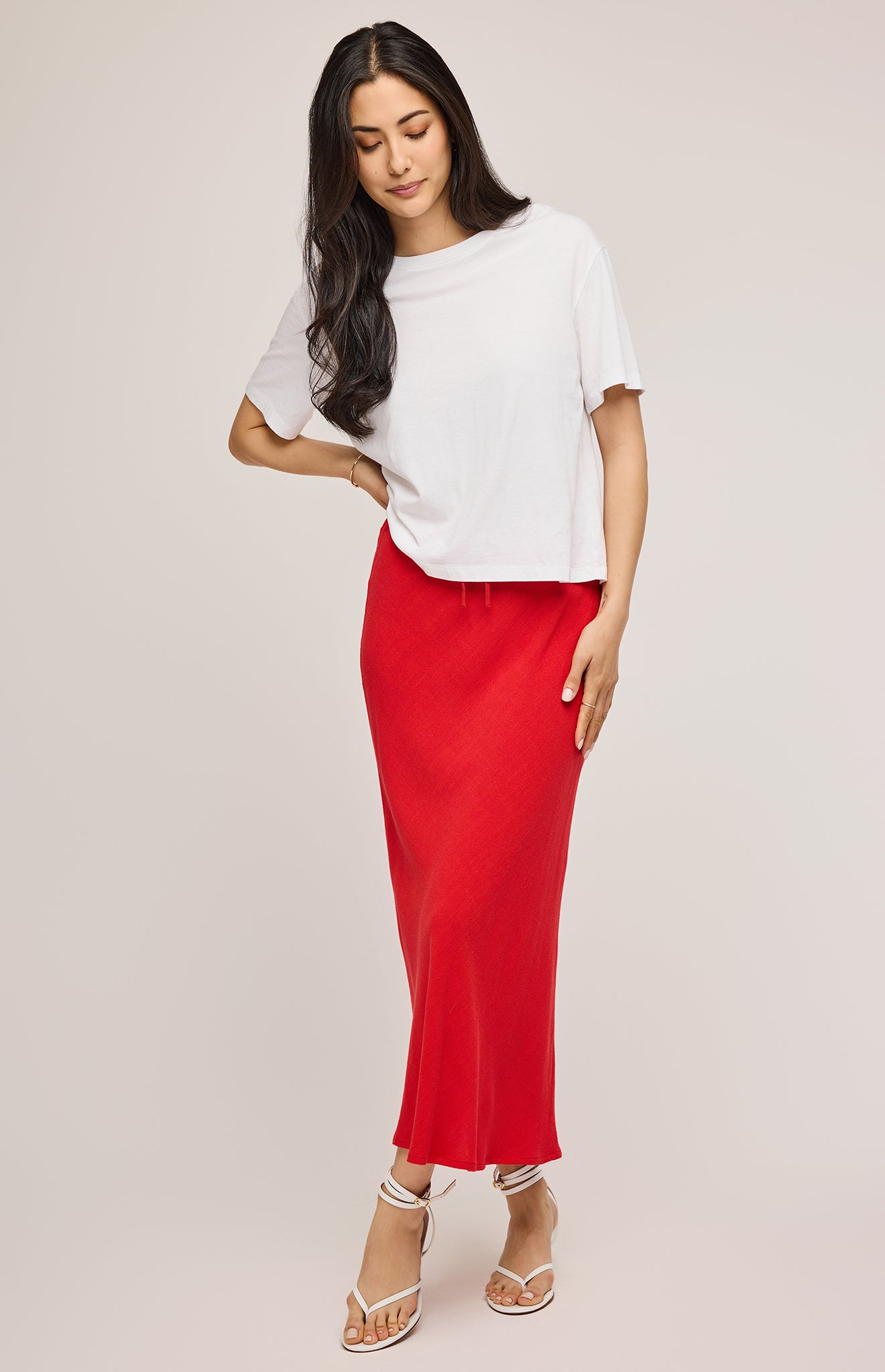Cassia Linen Skirt