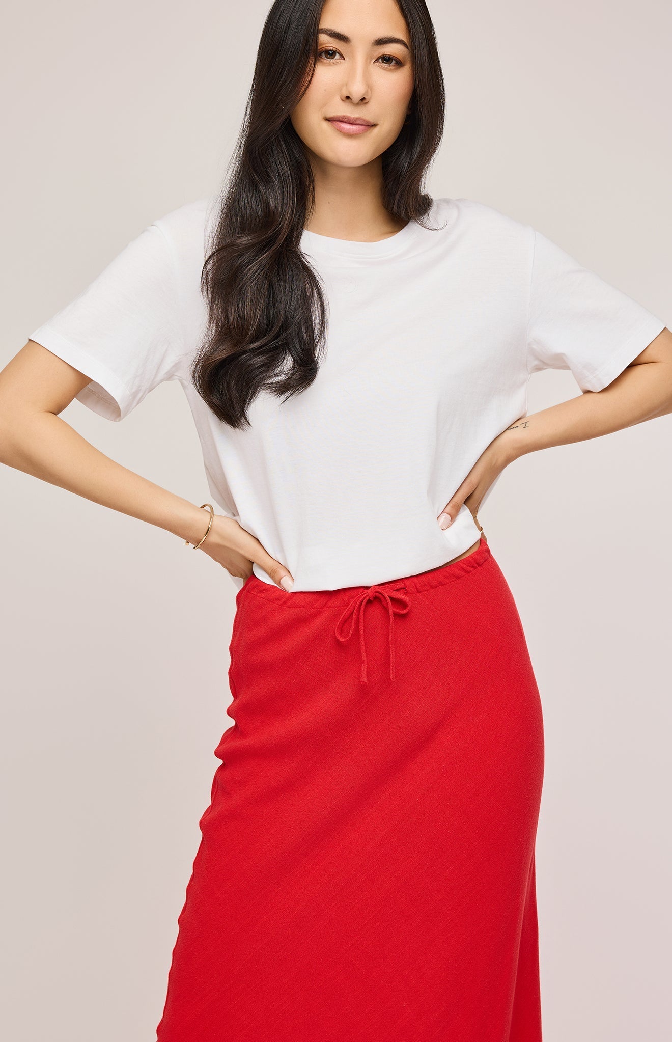 Cassia Linen Skirt