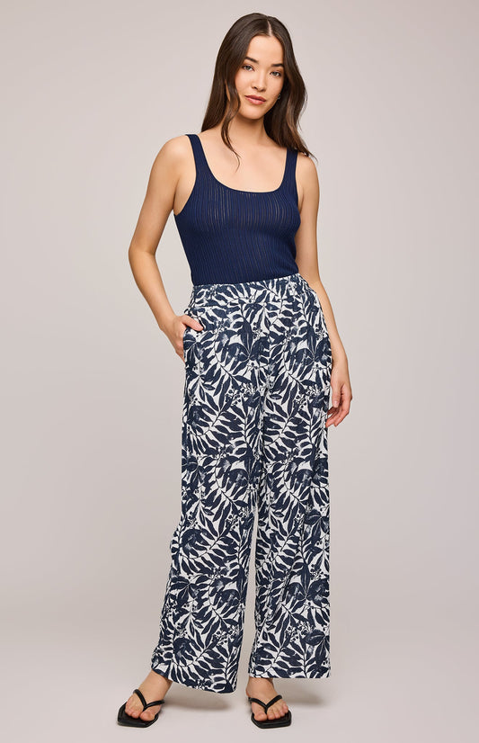 Adelaide Pant|color:Navy Tropic