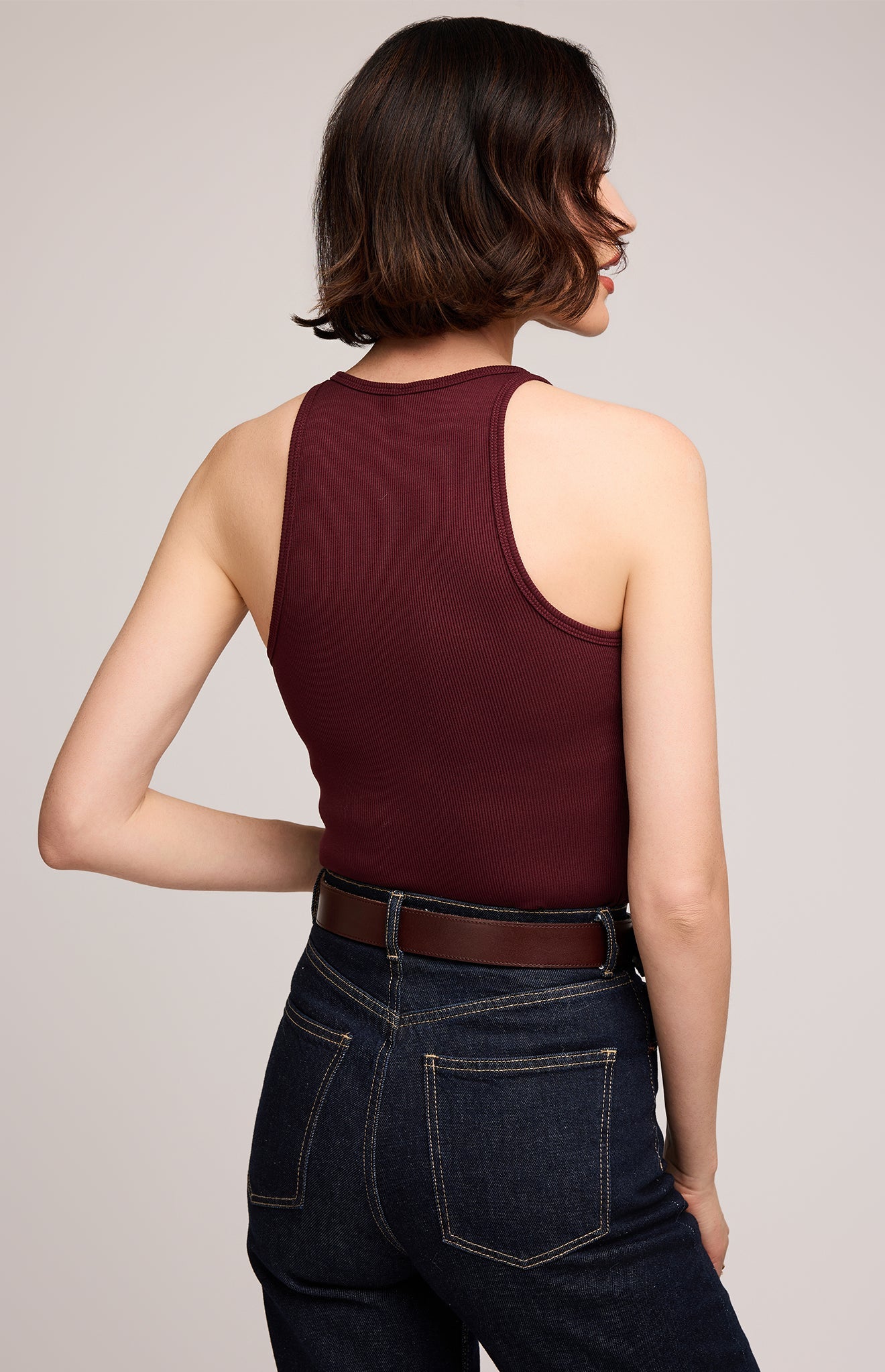 Ronan Ribbed Tank