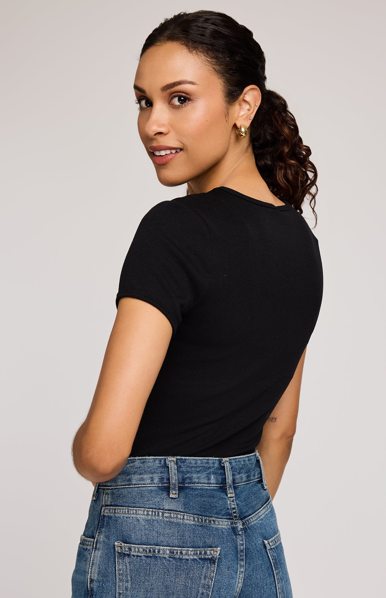 Shania Ribbed T-Shirt