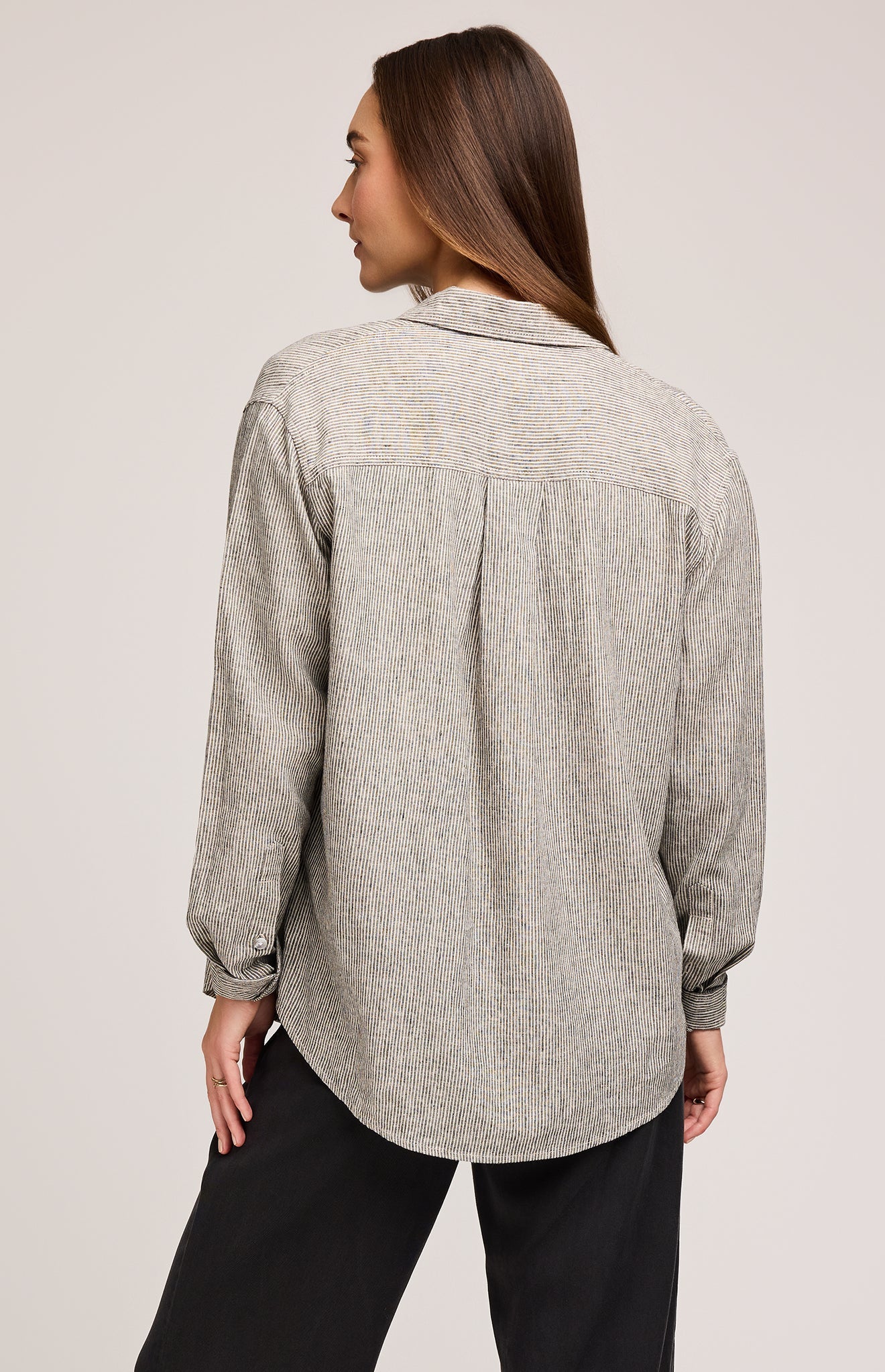 Arabella Striped Button Down Shirt