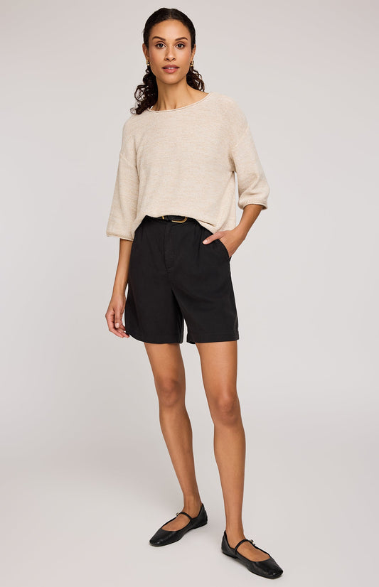 Kerrigan Knit Sweater|color:Heather Bone