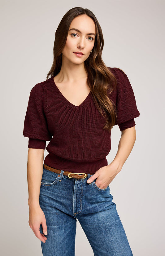 Phoebe Pullover Sweater|color:Merlot