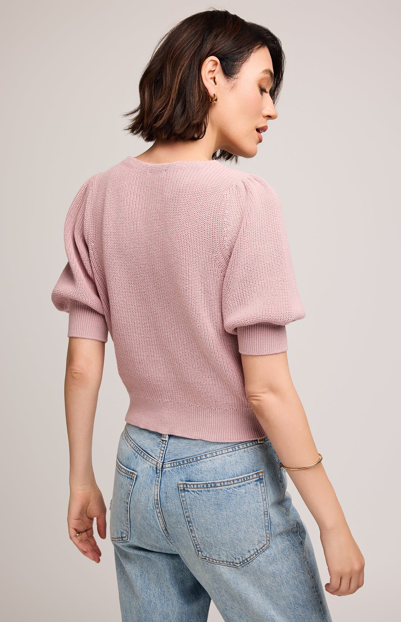 Phoebe Pullover Sweater|color:Pink