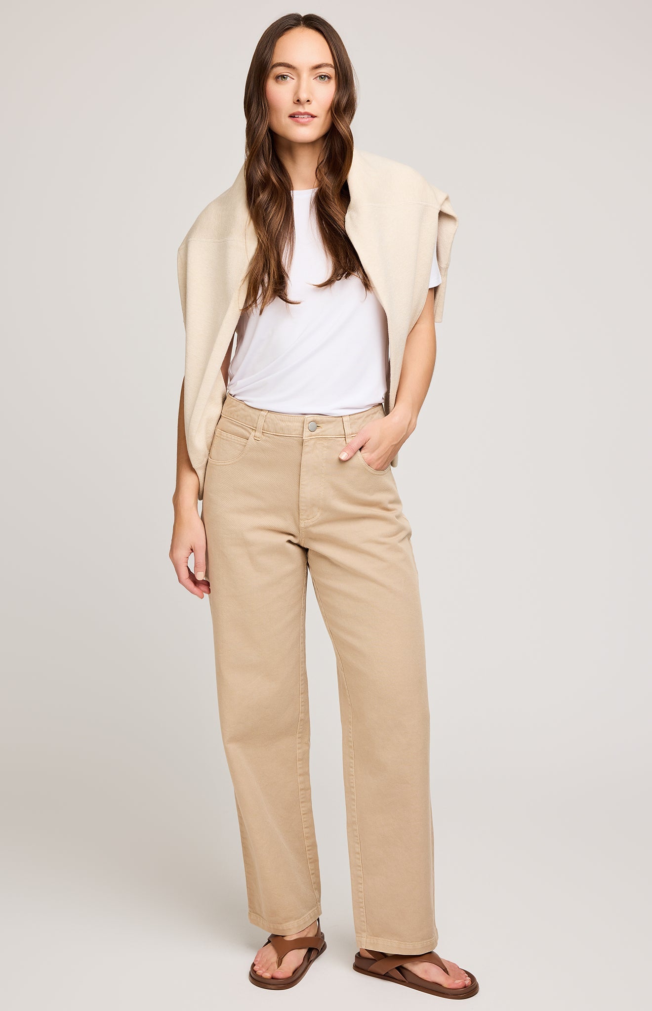 Carlin Pant|color:Tan