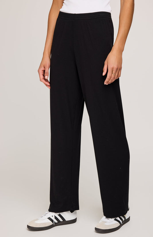 Greer Ribbed Pant|color:Black