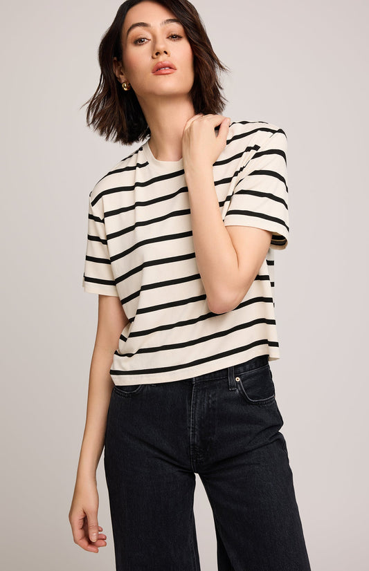 Jaxon T-Shirt|color:Cream Stripe