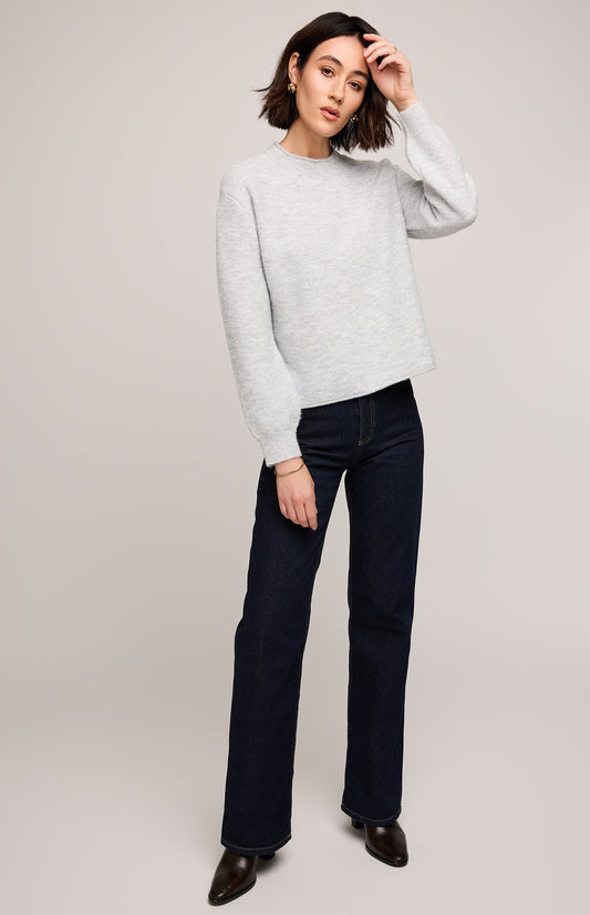 Wanda Pullover Sweater|color:Heather Ash