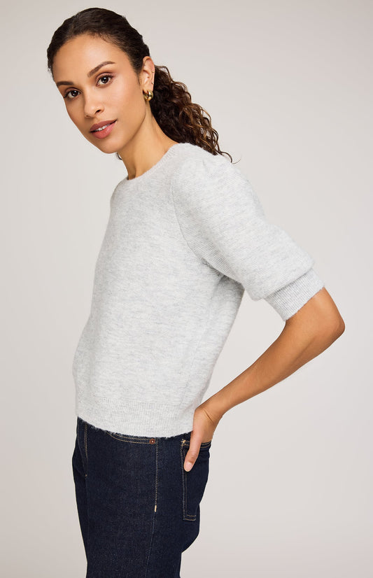 Marisol Knit Top|color:Heather Ash