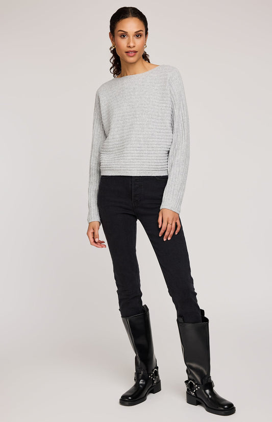 Niko Pullover Sweater|color:Heather Ash