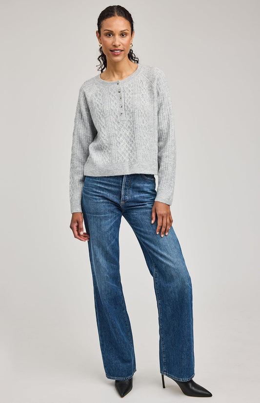 Aspen Pullover Sweater|color:Heather Ash