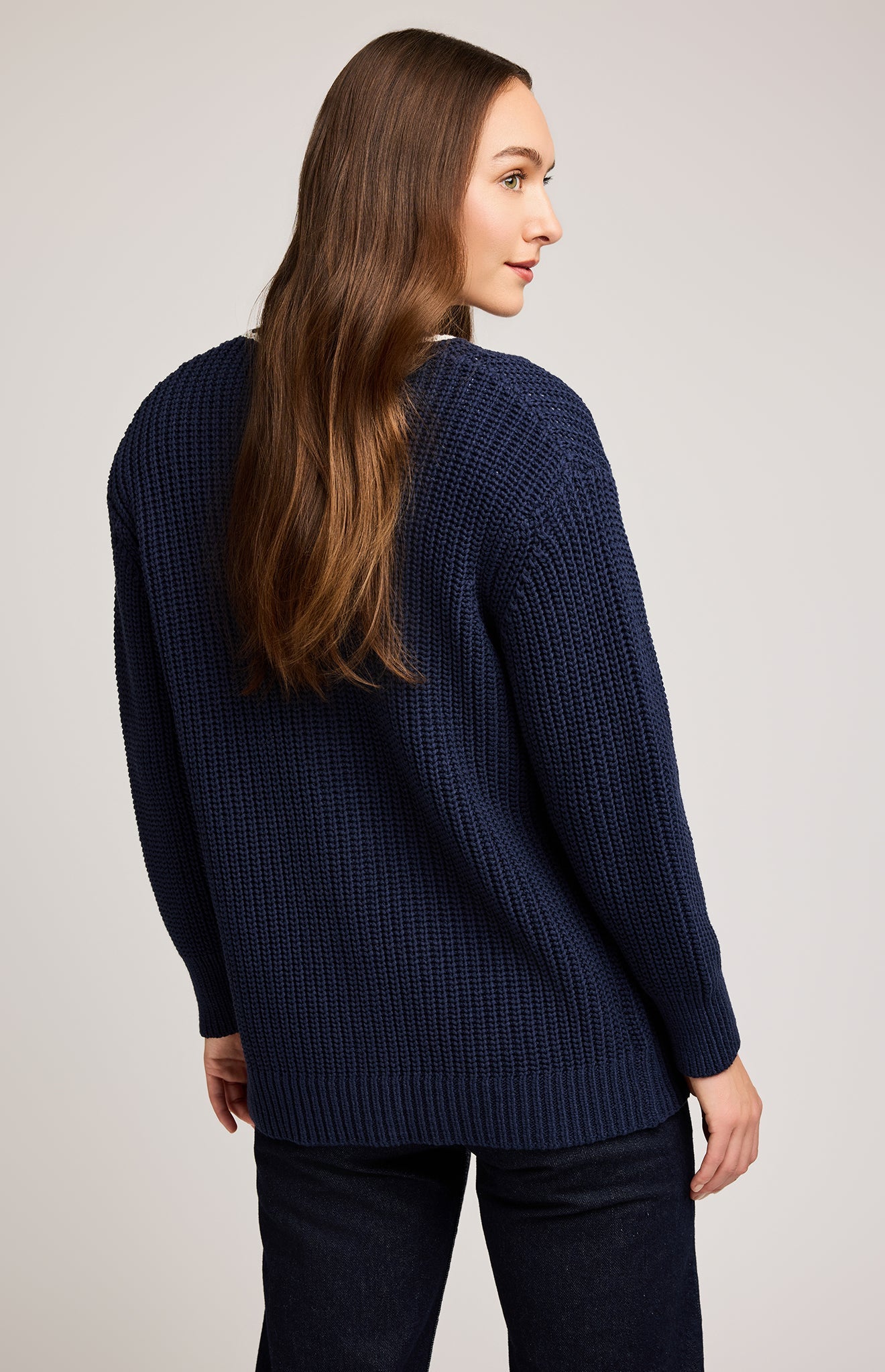 Viola Cardigan|color:Navy