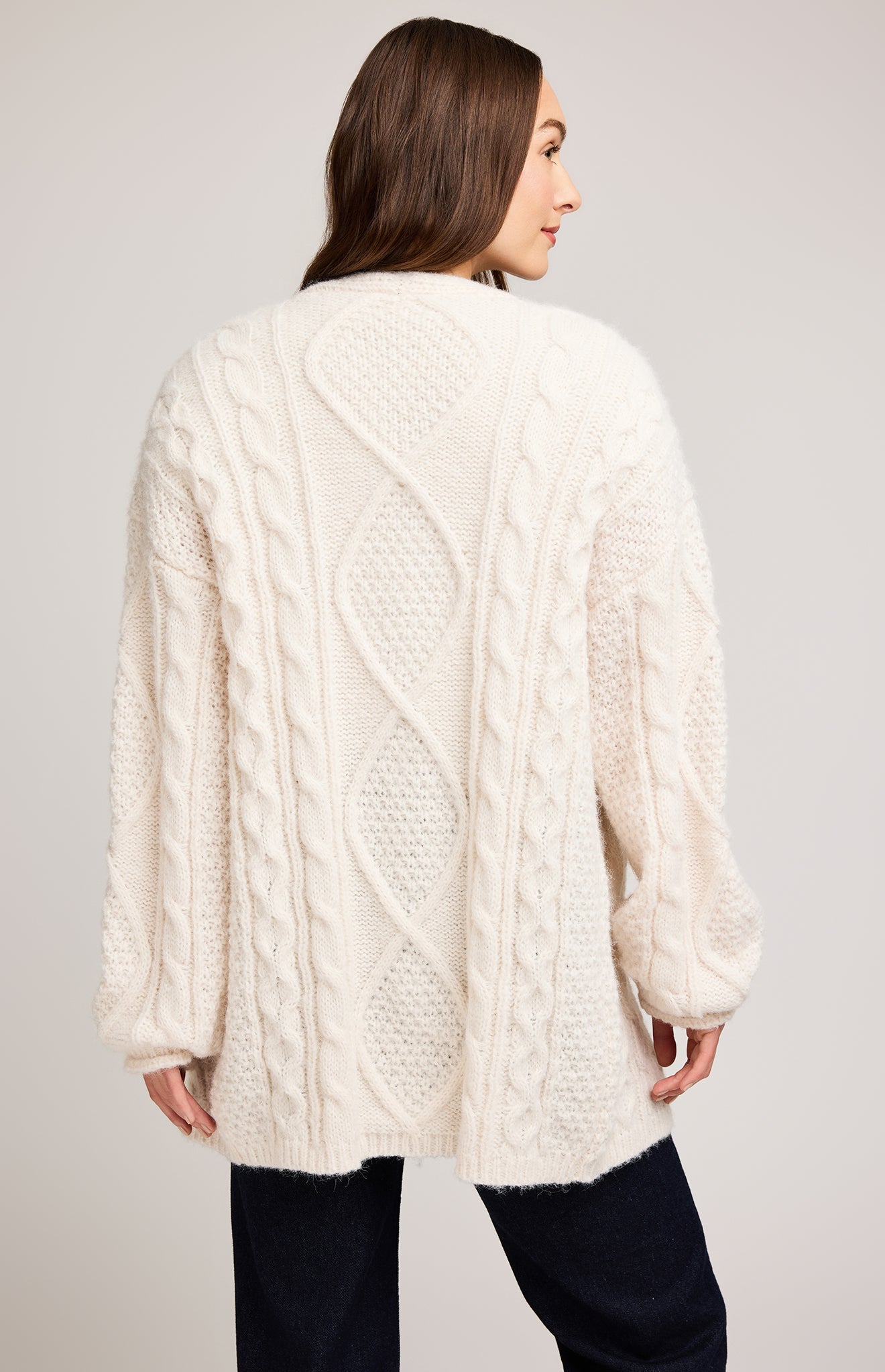 Betty Cardigan|color:Cream