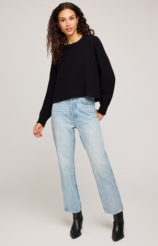 Axel Crewneck Sweater|color:Black