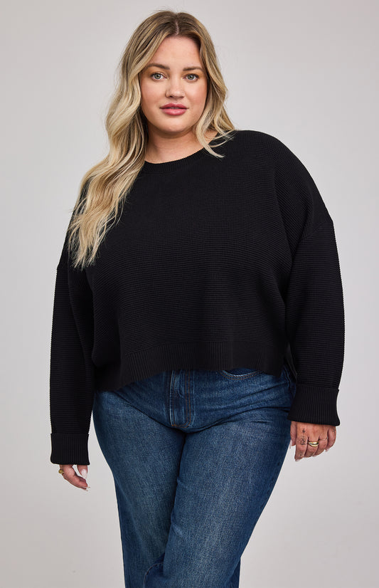 Axel Crewneck Sweater|color:Black