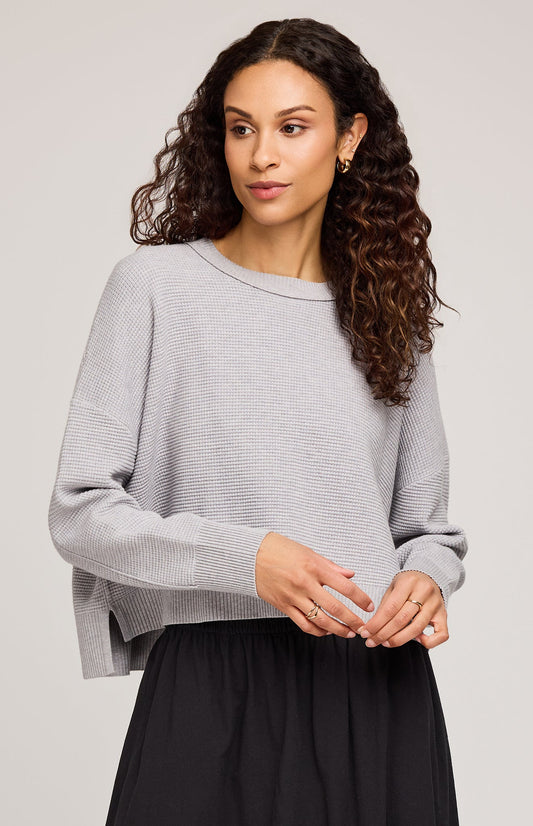 Axel Crewneck Sweater|color:Heather Ash