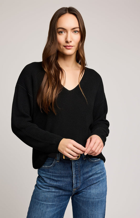 Tucker Pullover Sweater|color:Black